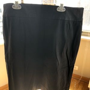 Banana Republic Black Pencil Skirt- Size 14